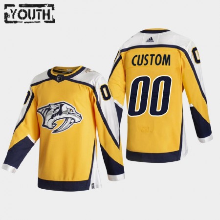 Nashville Predators Custom 2020-21 Reverse Retro Authentic Shirt - Kinderen